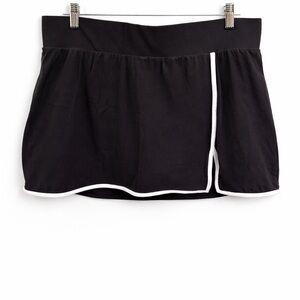 All in Motion Everyday Soft Athletic Skort XXL Black Built-In Shorts
